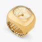 Rylee Gold-Tone Ring Watch