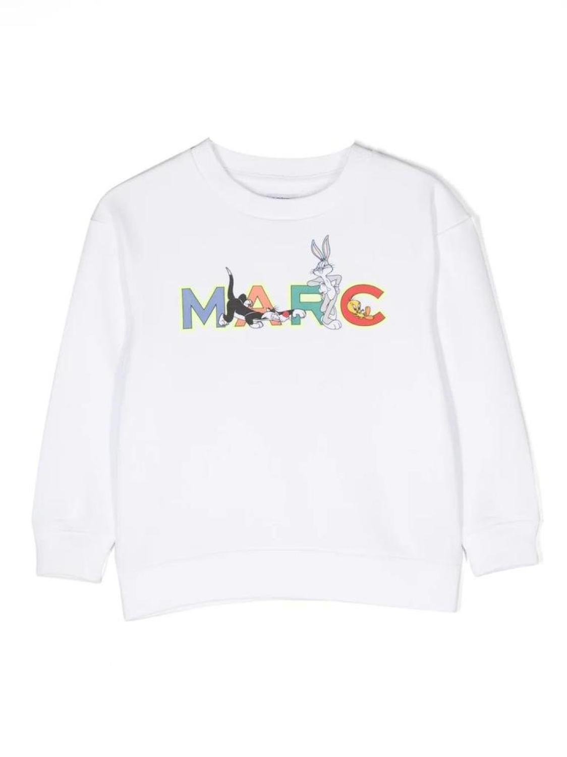 The Marc Jacobs Kids Logo Printed Crewneck Sweatshirt