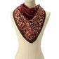 Women's Horse and Carriage Tea Rose Printed Silk Scarf