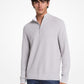 Cotton Quarter-Zip Sweater