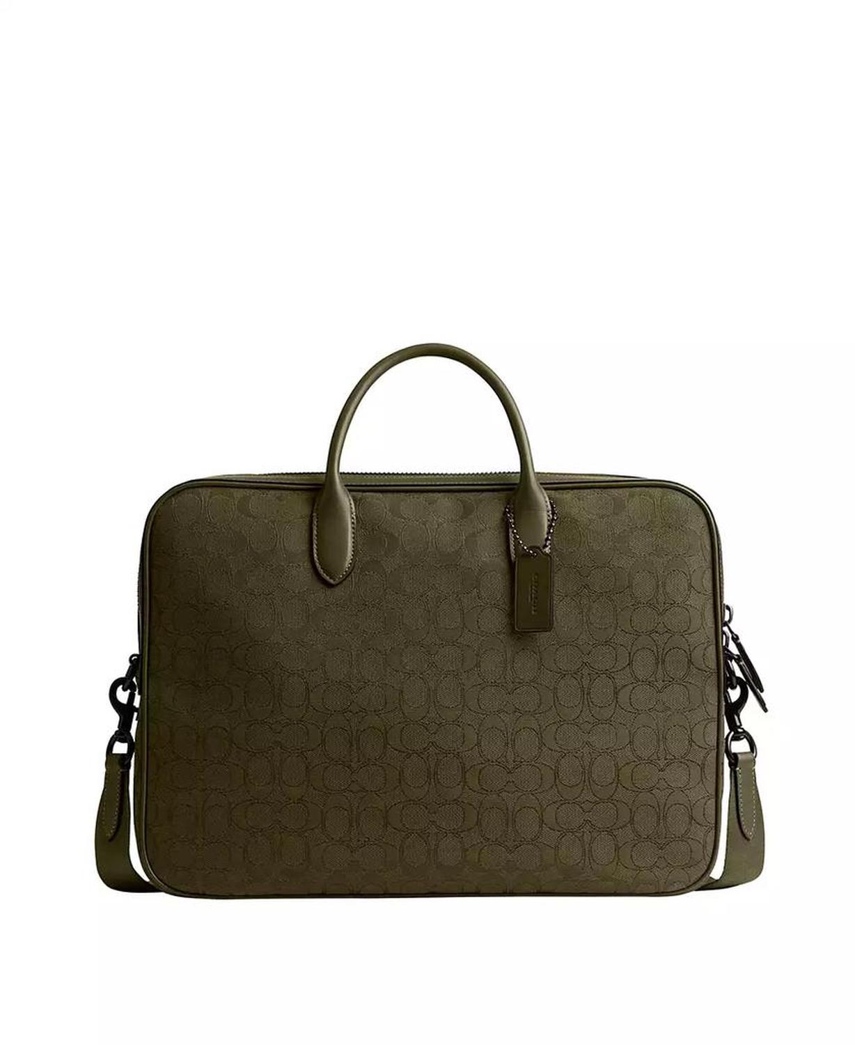 Men's Theo Work Signature Jacquard Bag