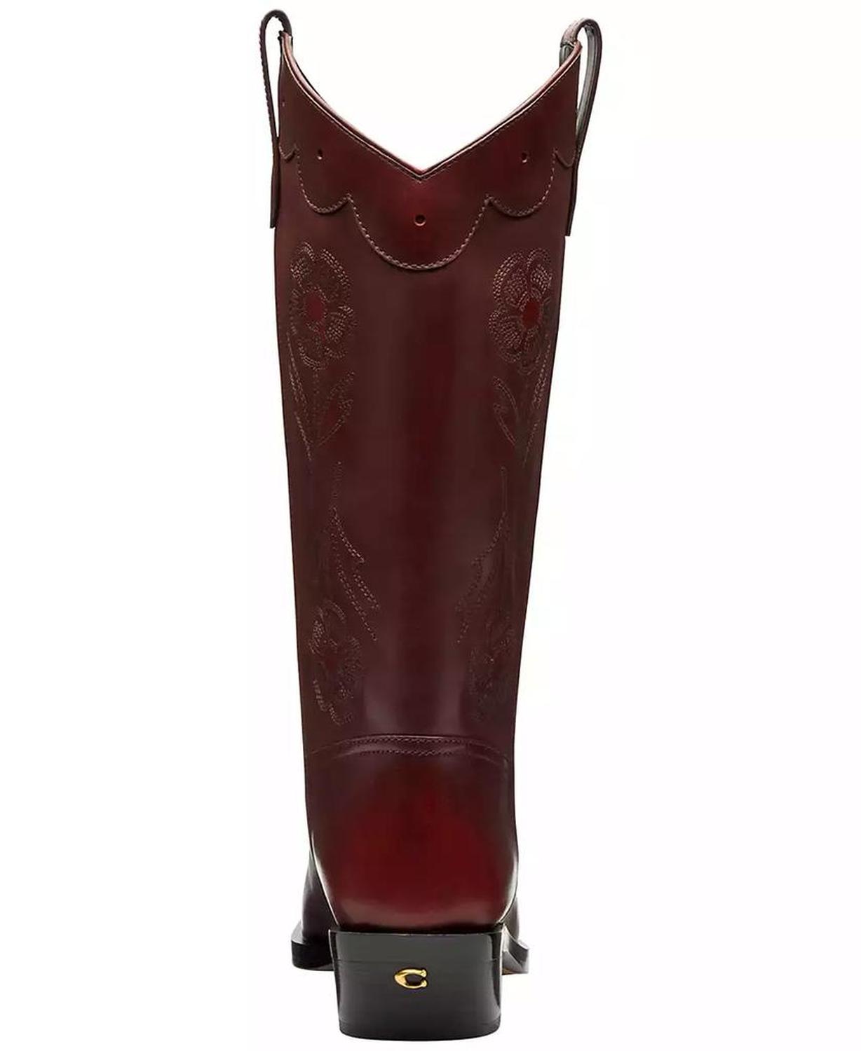 Women's Aria Cowboy Slip-On Tall Boots