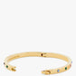 Set in Stone Hinged Silver Bangle