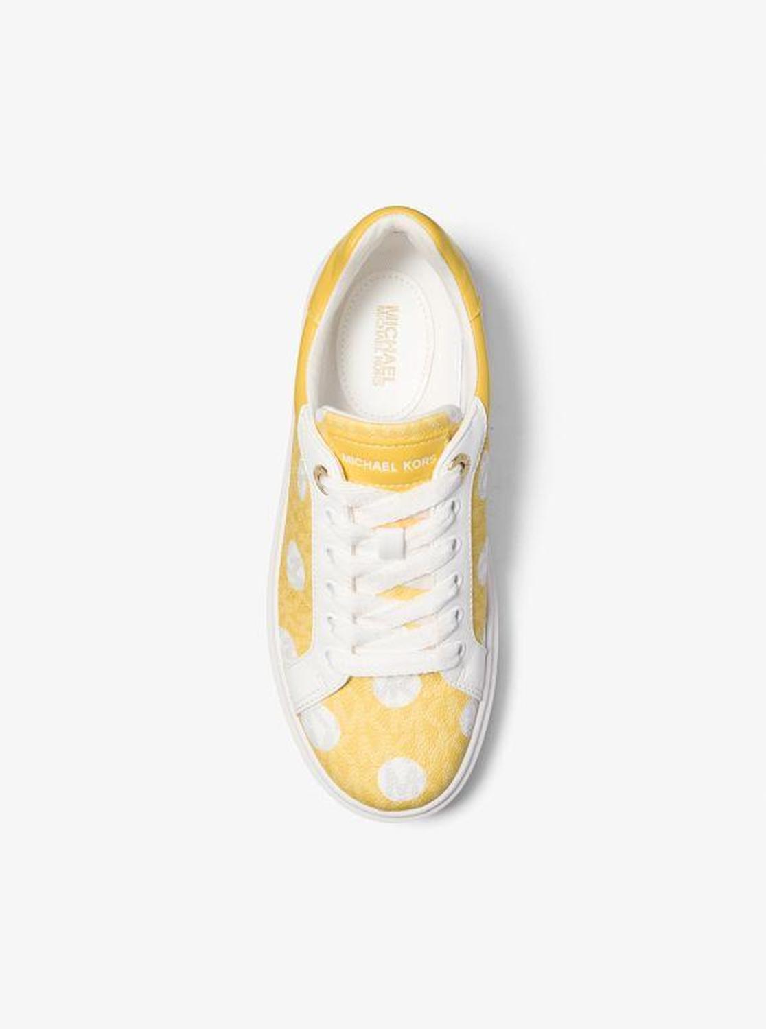 Romey Polka Dot Signature Logo Platform Sneaker