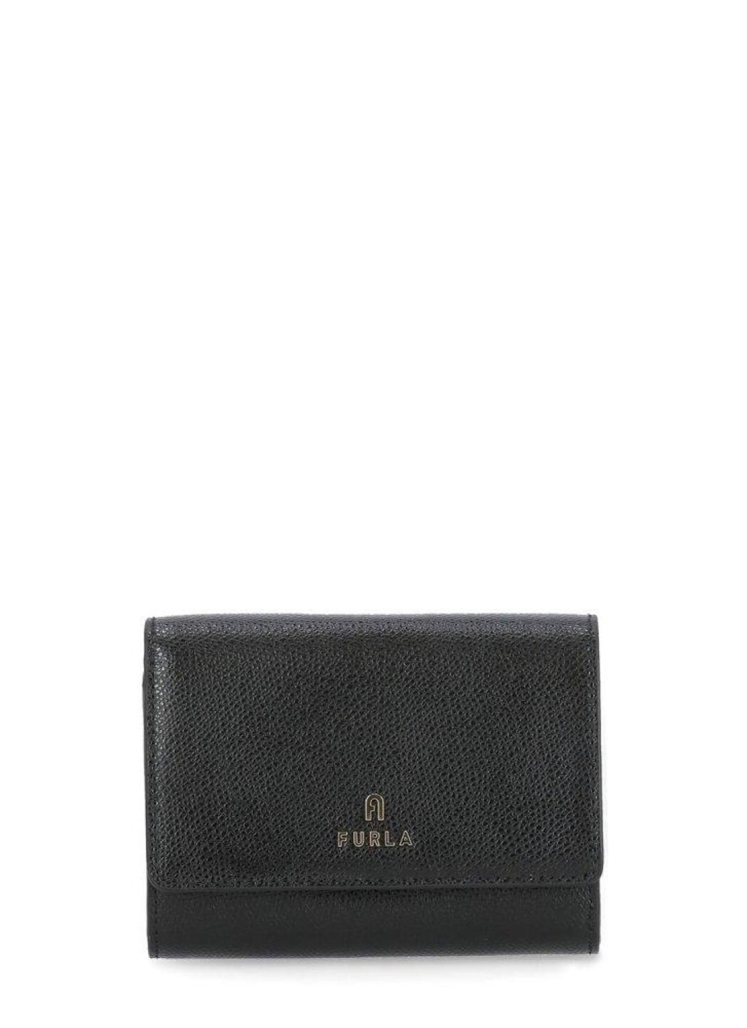Furla Logo Plaque Snapped Wallet