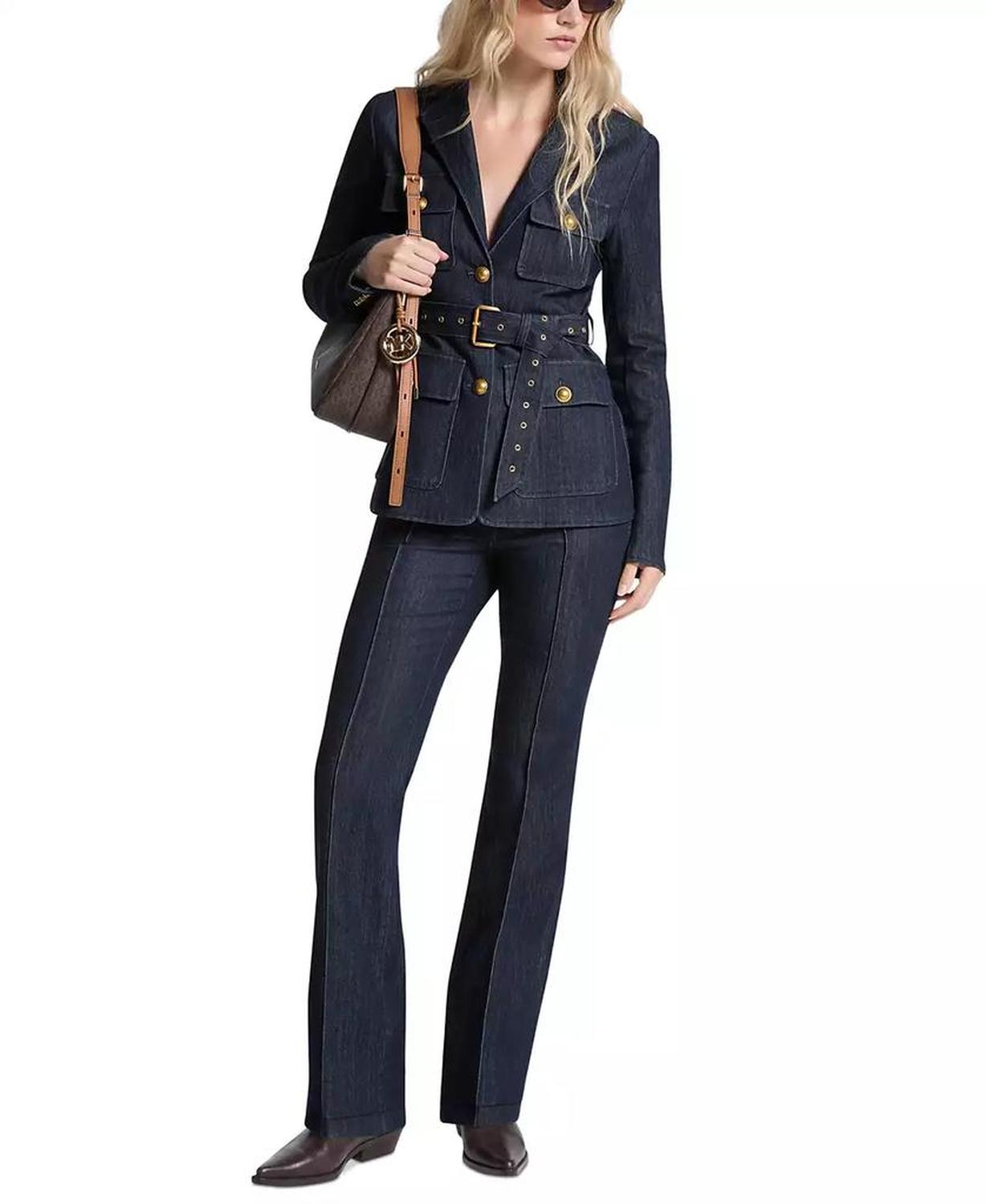 Women's Utility Denim Blazer