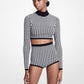 Gingham Stretch Viscose Briefs