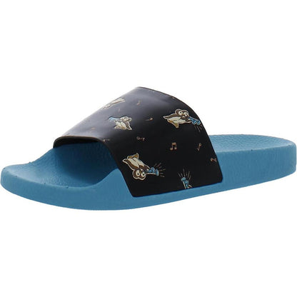 Udele Womens Printed Slide Sandals