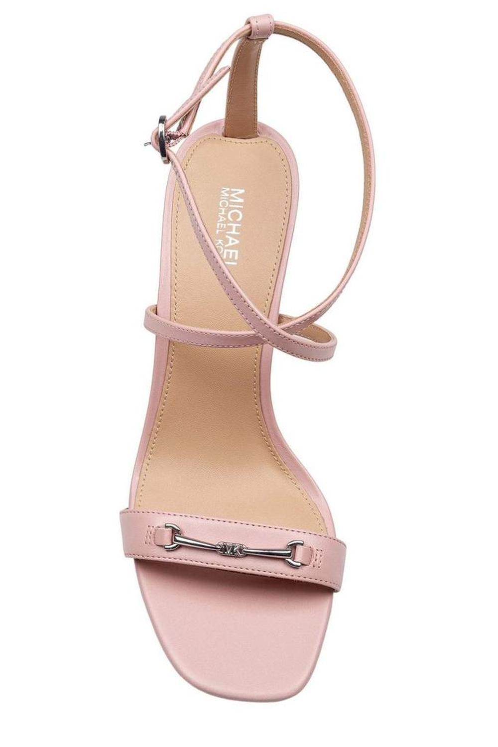 Michael Michael Kors Lena Logo-Plaque Sandals