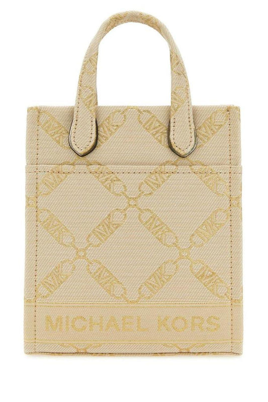 Michael Michael Kors Gigi Logo Detailed Crossbody Bag