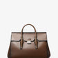Campbell Burnished Leather Weekender Bag