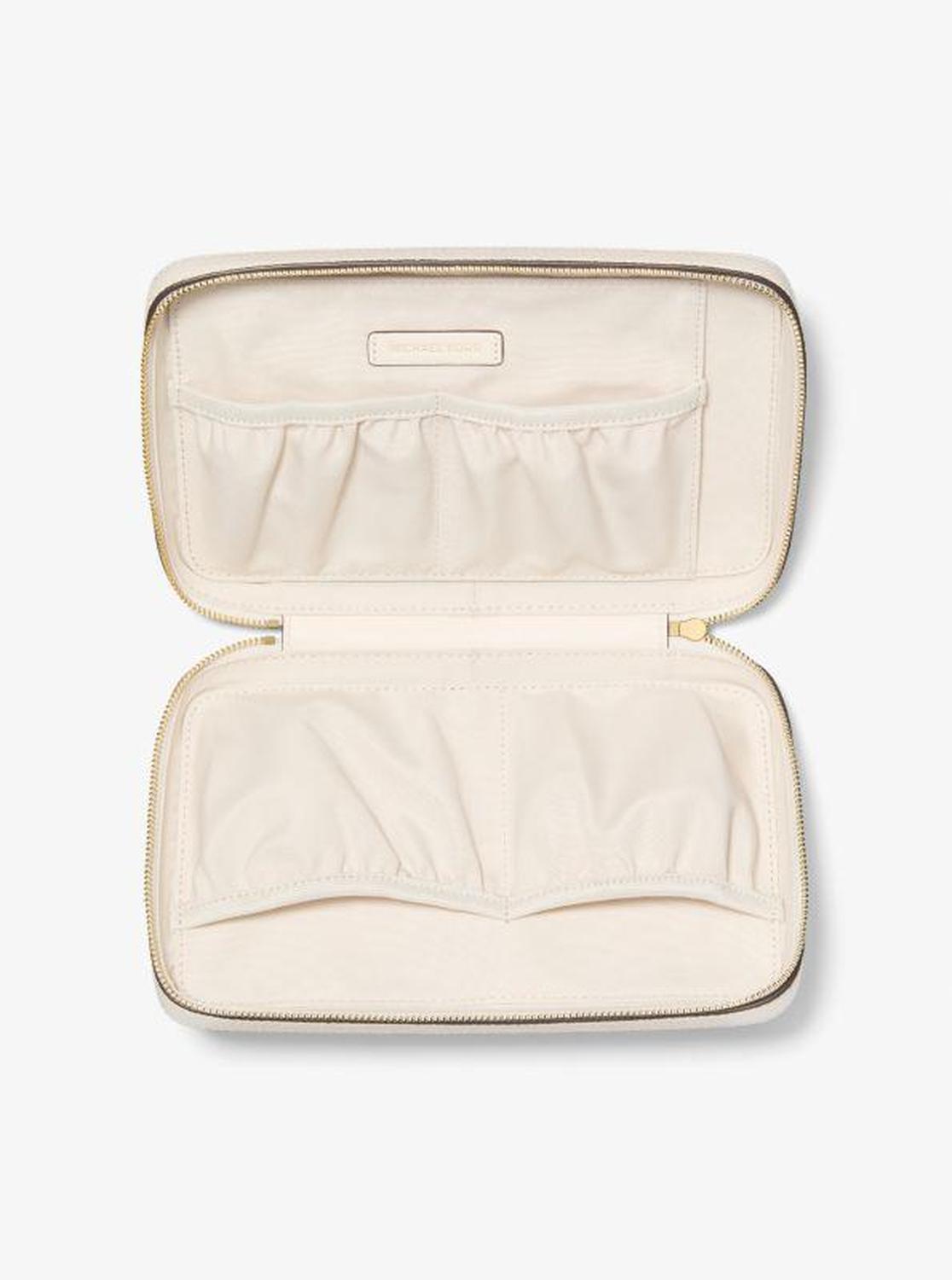 Medium Pebbled Leather Tech Organizer