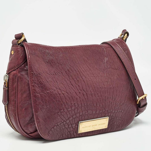 Marc By Marc Jacobs  Leather Washed Up The Nash Crossbody Bag