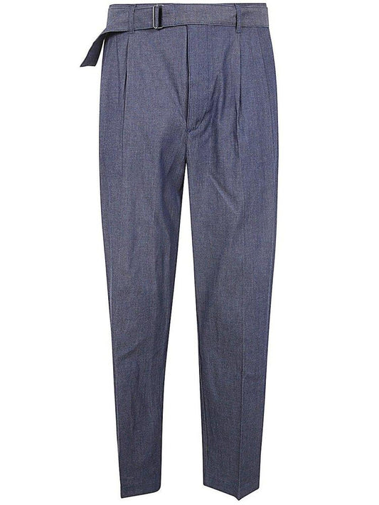Michael Kors Chambray Belted Trousers