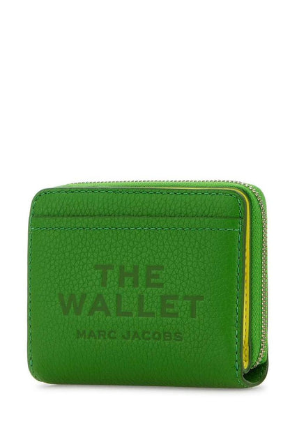Marc Jacobs Logo Printed Zipped Mini Compact Wallet