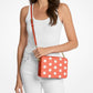 Jet Set Large Polka Dot Signature Logo Crossbody Bag