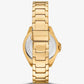 Kaycie Pavé Gold-Tone Watch