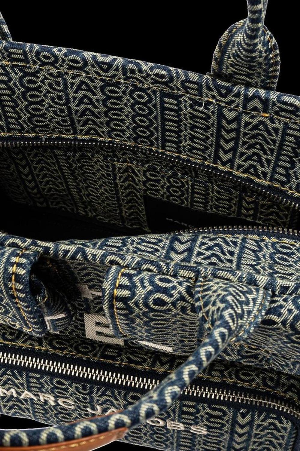Marc Jacobs The Cargo Monogram Denim Medium Tote Bag