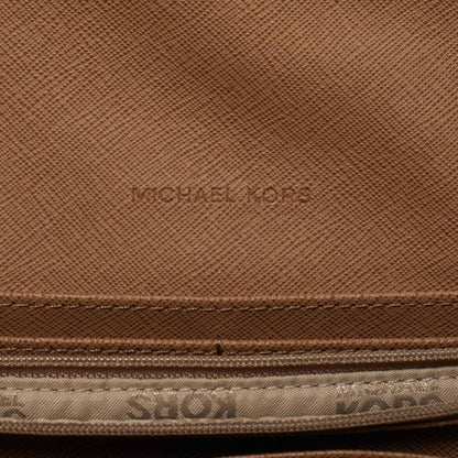 Michael Kors Beige Saffiano Leather Wallet