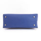 Navy Pvc Handbag (Pre-Owned)