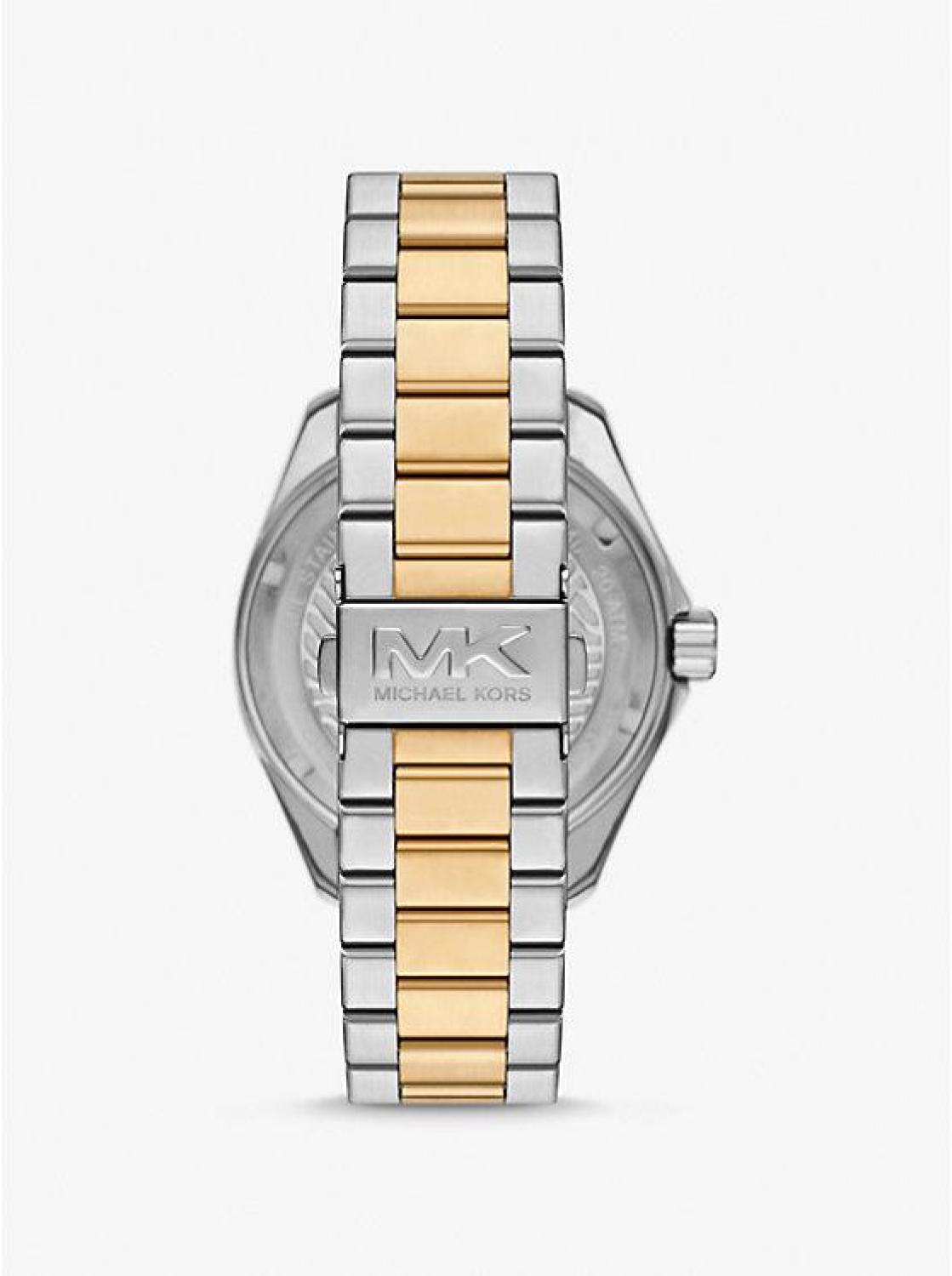 Oversized Maritime Two-Tone Watch