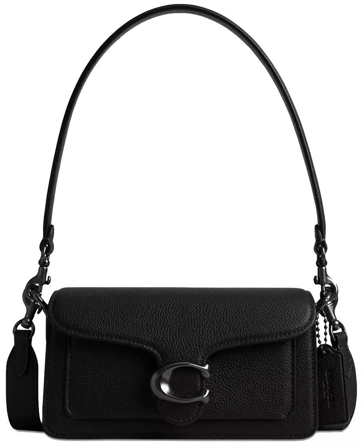 Polished Pebble Leather Mini Tabby Shoulder Bag 20