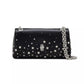 The Star Studded Dual Chain Leather Wallet