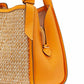 Knott Raffia Tweed Crossbody Tote