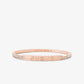 Precious Metal-Plated Brass Pavé Logo Engraved Jewelry Gift Set