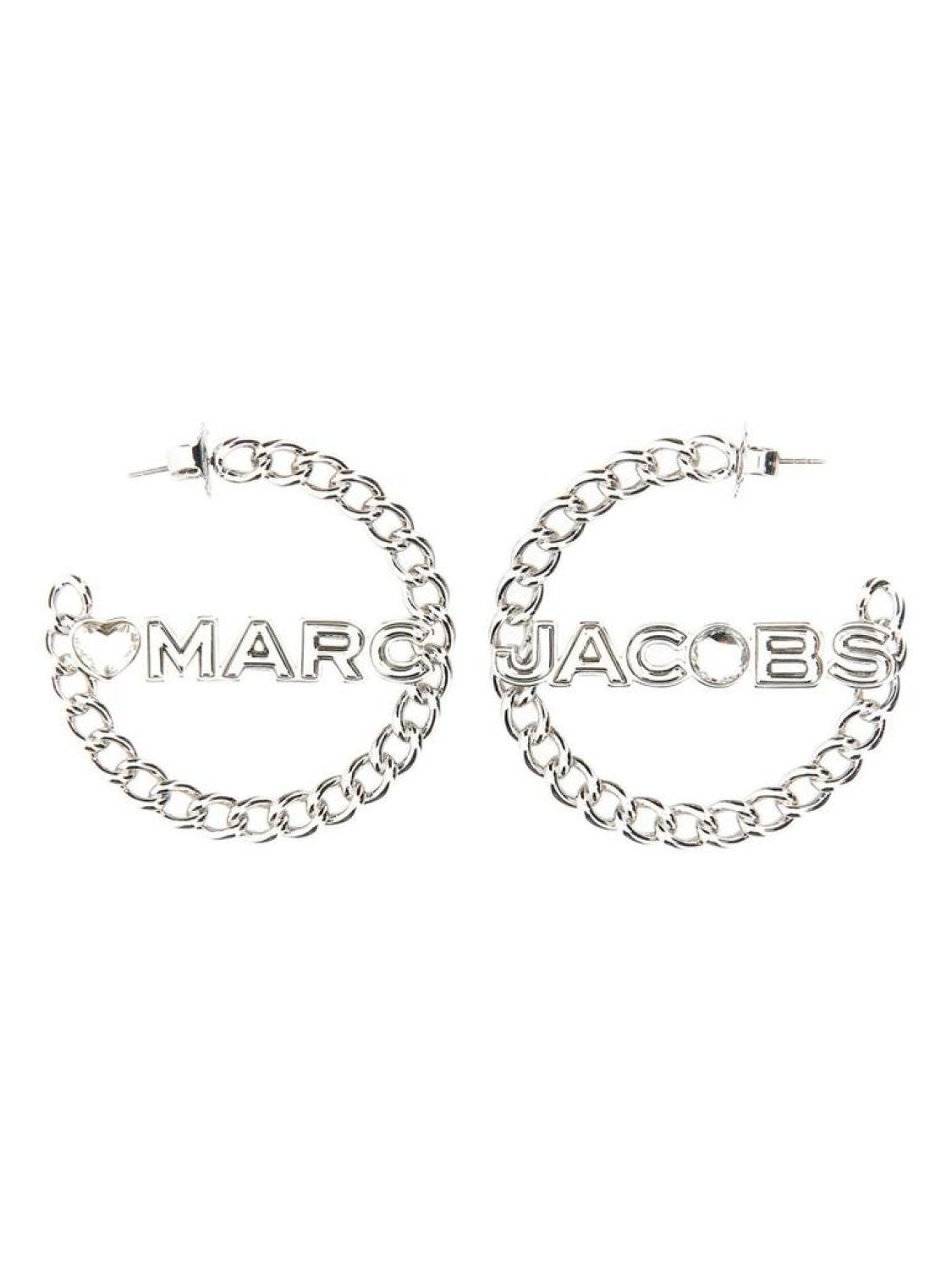 Marc Jacobs Chain Hoop Earrings