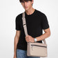 Edison Medium Saffiano Leather Messenger Bag