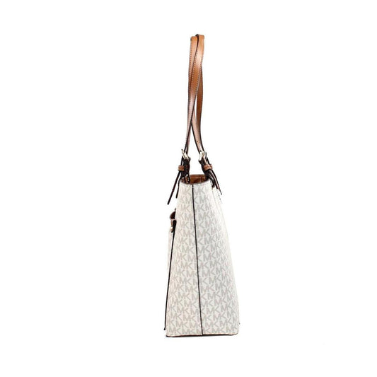 Jet Set Medium ivory Double Pocket Tote Women's Bag