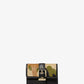 Colby Small Camouflage Print Calf Hair Tri-Fold Wallet