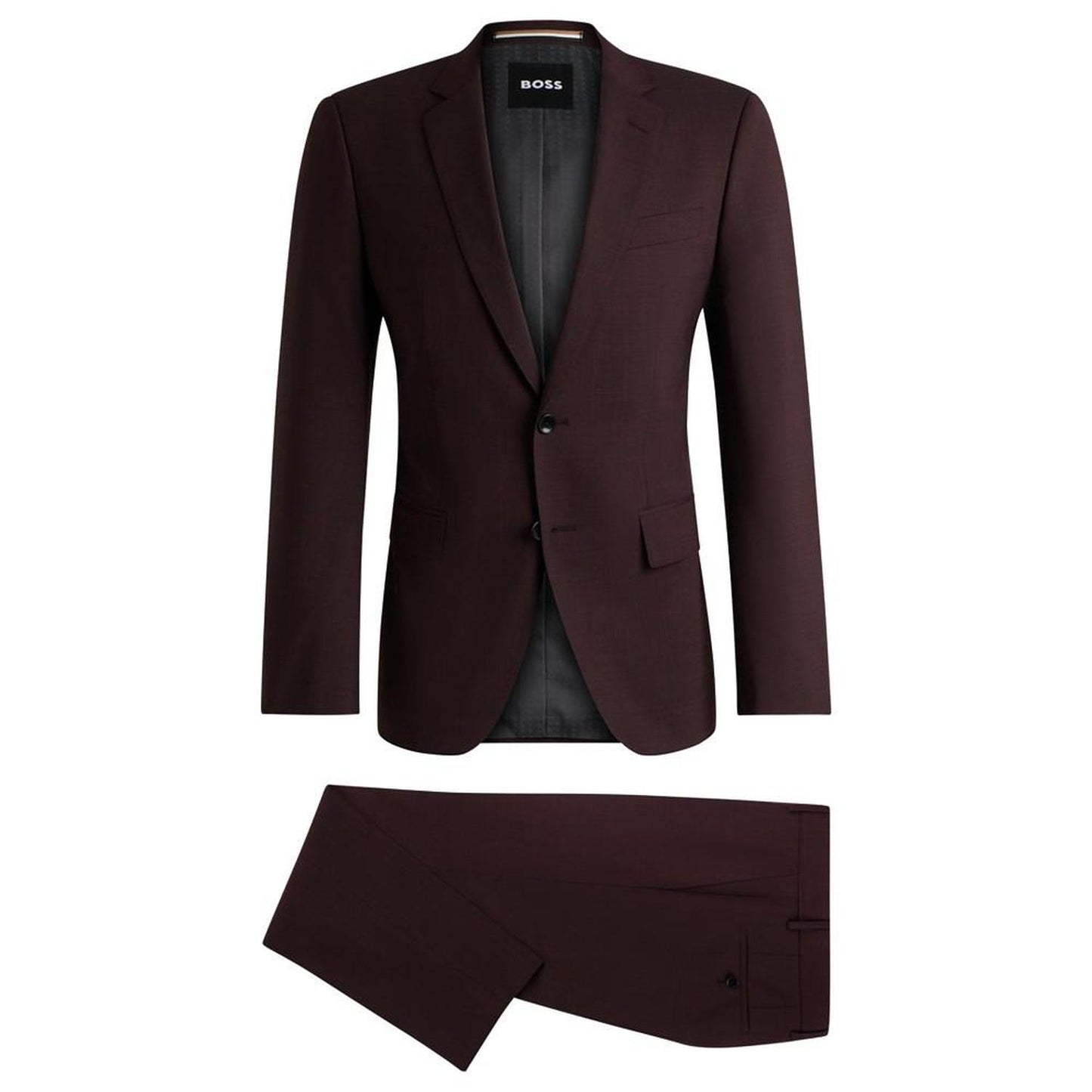 Men's Slim-Fit Patterned Suit