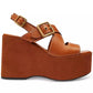 Women's Archival Buckle Platform Sandals