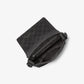 Hudson Small Pebbled Leather Messenger Bag