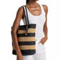Quinn Large North South Woven Tote