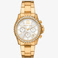 Oversized Everest Pavé Gold-Tone Watch