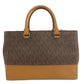 Michael Kors Savannah  Canvas Tote Bag (Pre-Owned)