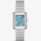Petite Emery Pavé Silver-Tone Watch