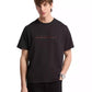 Men's Short Sleeve Embossed Shadow Logo T-Shirt
