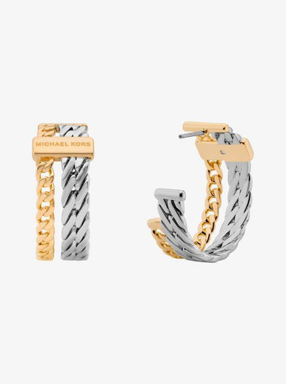 Double Layered Hoop Earrings