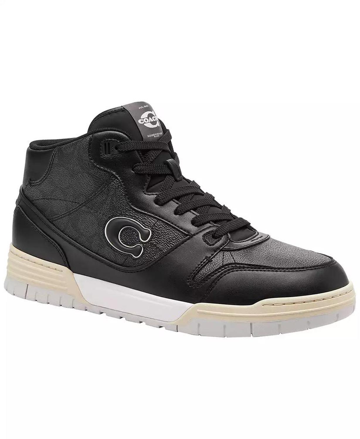 Men's Mid Top Soho Round Toe Sneakers