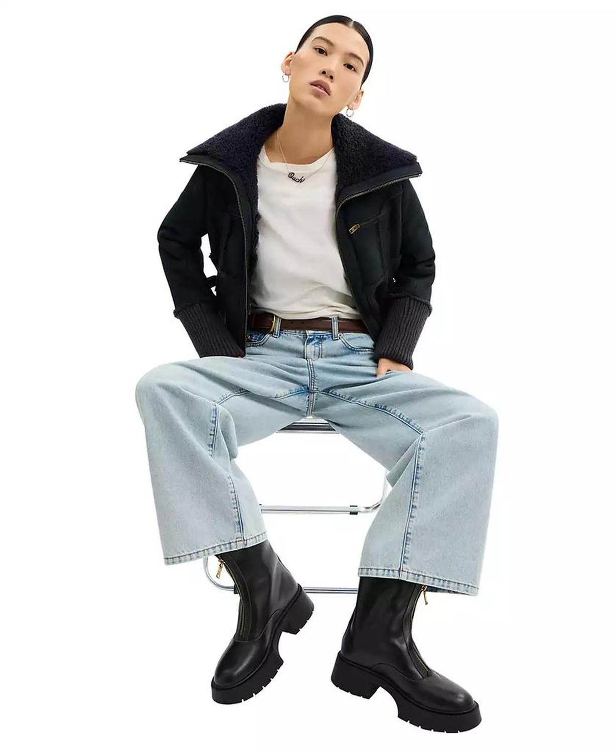 Women's Leah Platform Front Zip Booties