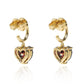 Kate Spade My Love Glitter Heart Earrings