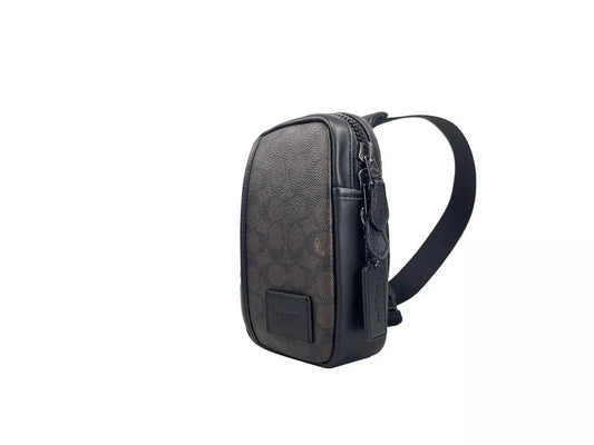 COACH Edge L Pack Backpack Sling Bag Walnut Men's (CW347)