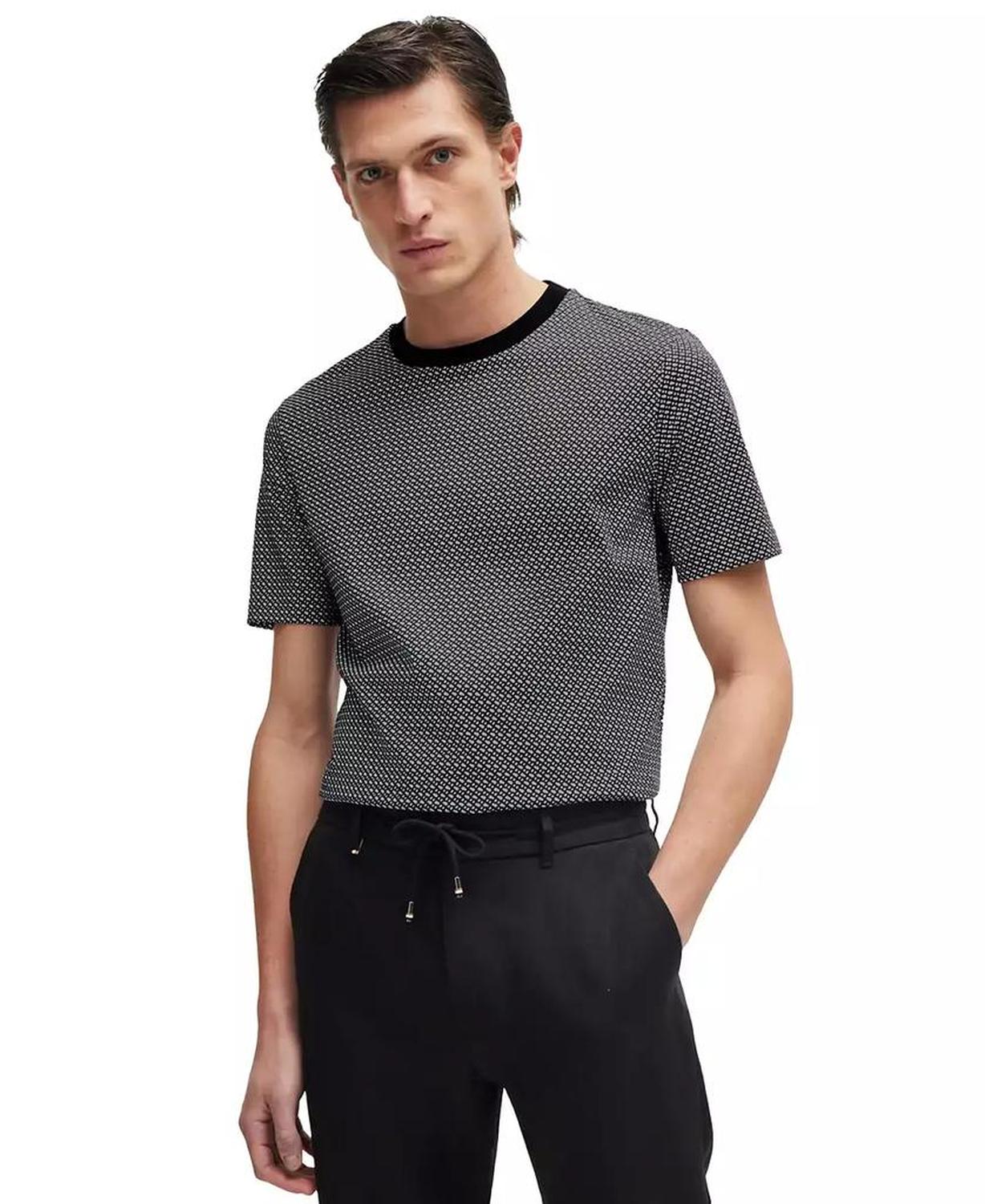 Men's Two-Tone Monogram T-Shirt