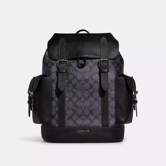 Coach Outlet Hudson Backpack In Signature Canvas