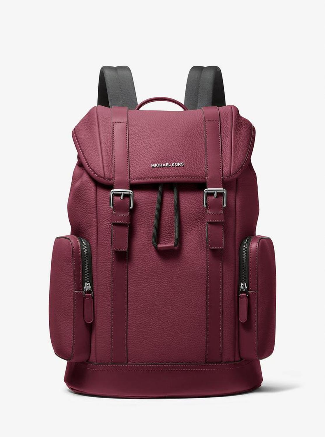 Hudson Pebbled Leather Backpack