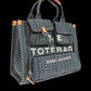 Marc Jacobs The Cargo Monogram Denim Medium Tote Bag